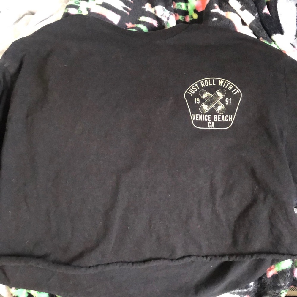 Skater girl shirt- grunge